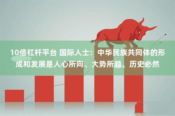 10倍杠杆平台 国际人士:中华民族共同体的形成和发展是人心所向、大势所趋、历史必然